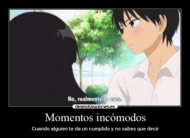 carteles kimi todoke amor anime momentos incomodos cumplido sentimiento decir desmotivaciones