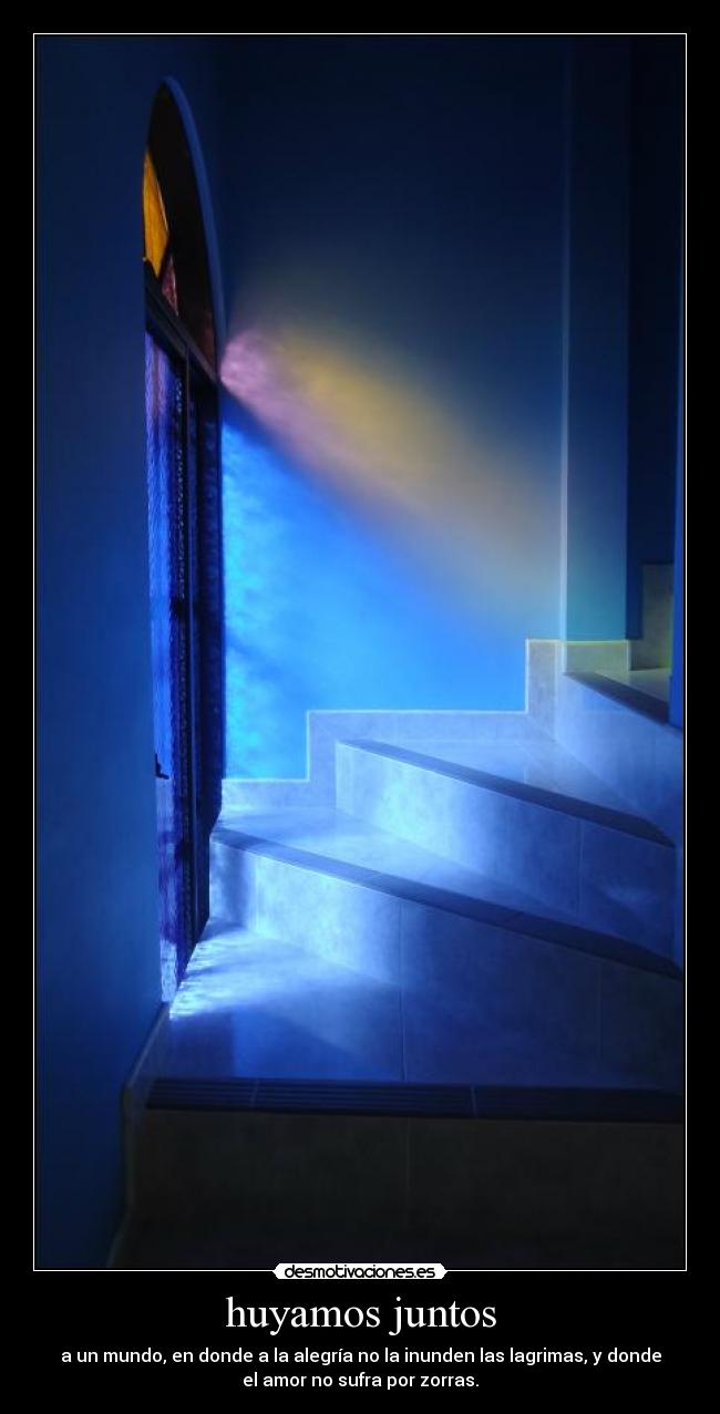 huyamos juntos -