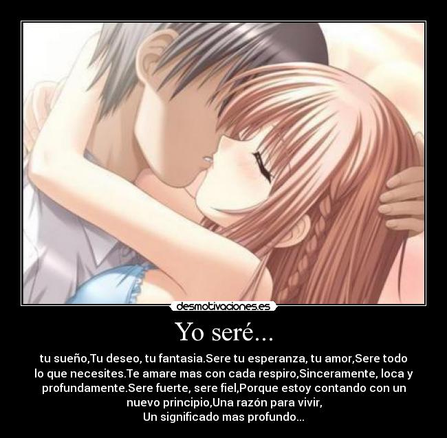 Yo seré... - 