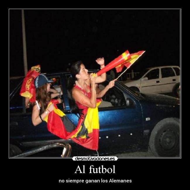 Al futbol -