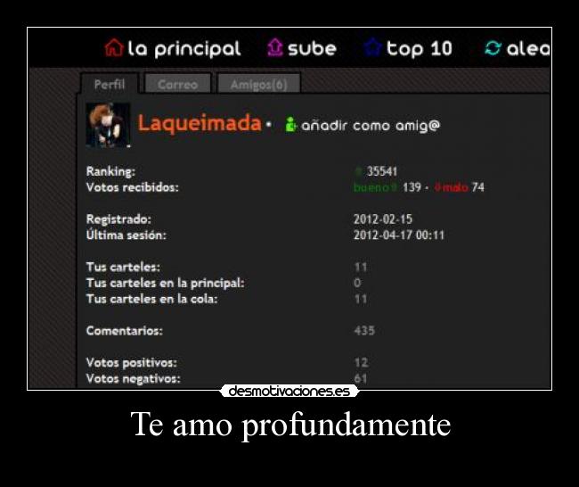 Te amo profundamente - 