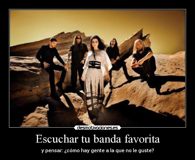 Escuchar tu banda favorita -