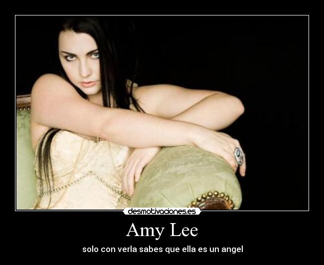 Amy Lee - solo con verla sabes que ella es un angel