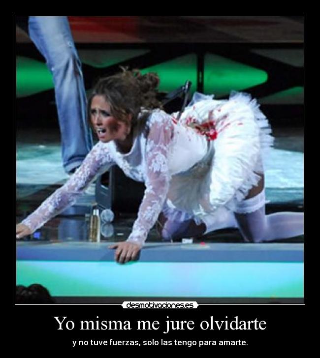 Yo misma me jure olvidarte - 