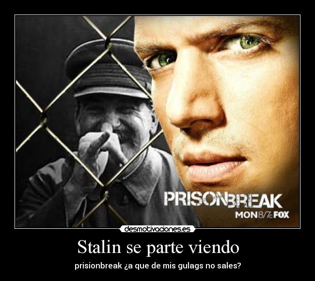 Stalin se parte viendo -