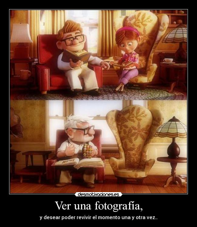 Ver una fotografía, -