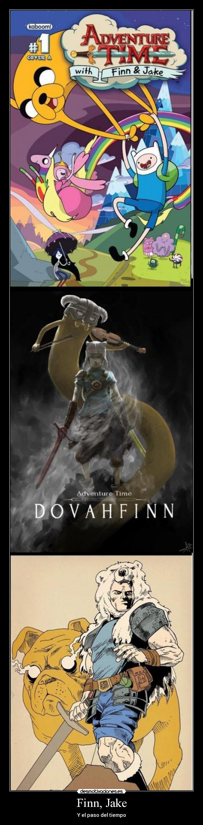 Finn, Jake - Y el paso del tiempo