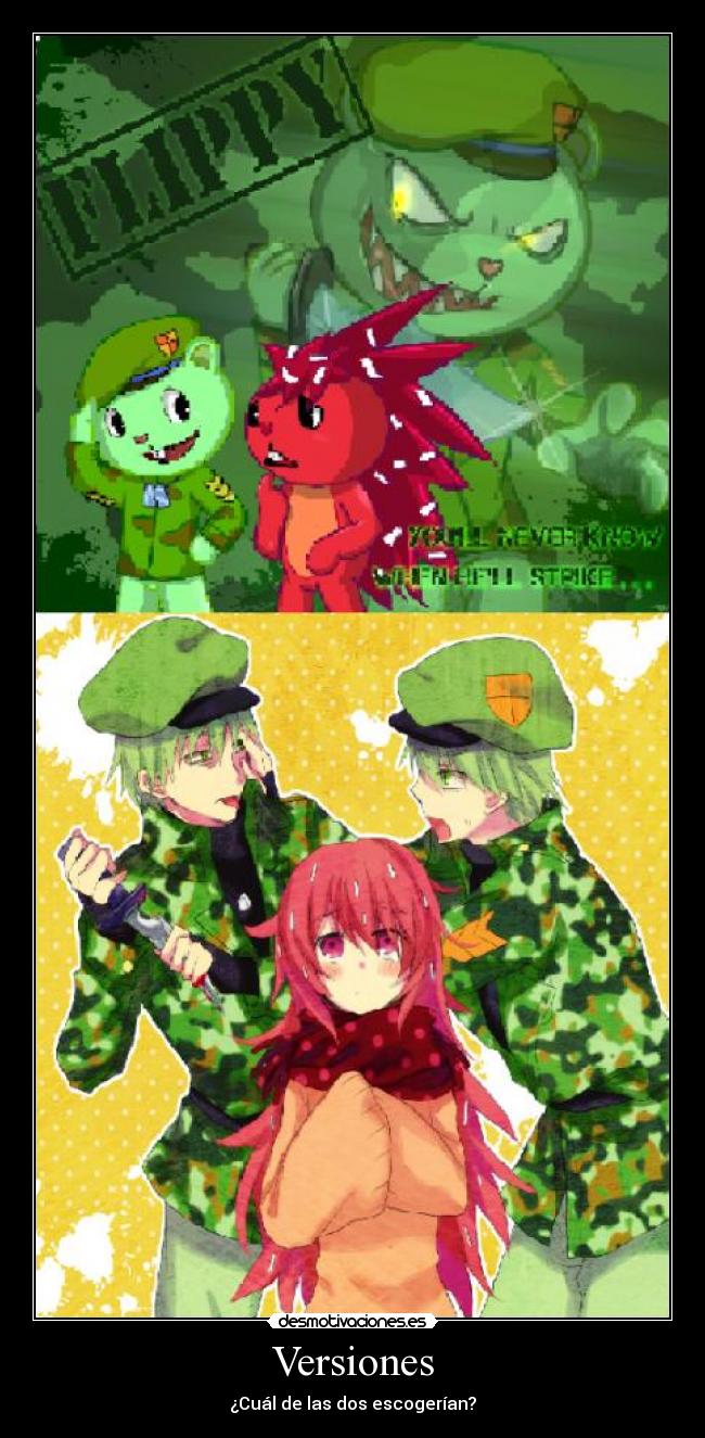 Versiones - ¿Cuál de las dos escogerían?