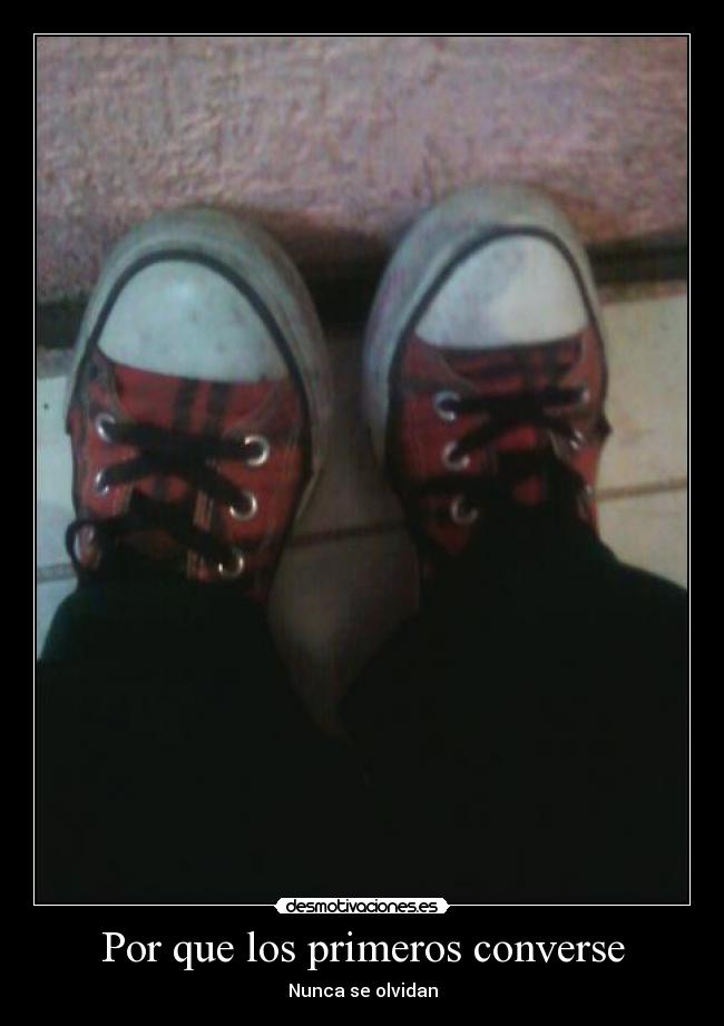 Por que los primeros converse -