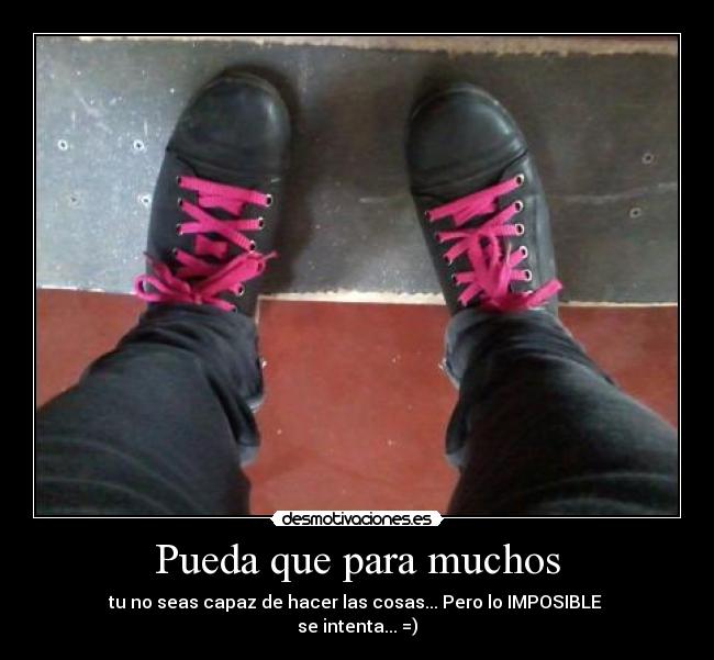 Pueda que para muchos - 