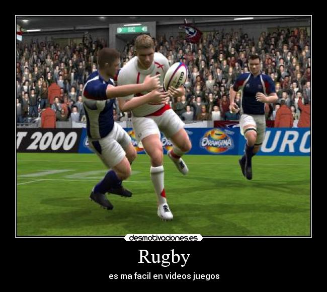 Rugby - es ma facil en videos juegos
