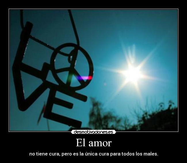 El amor -