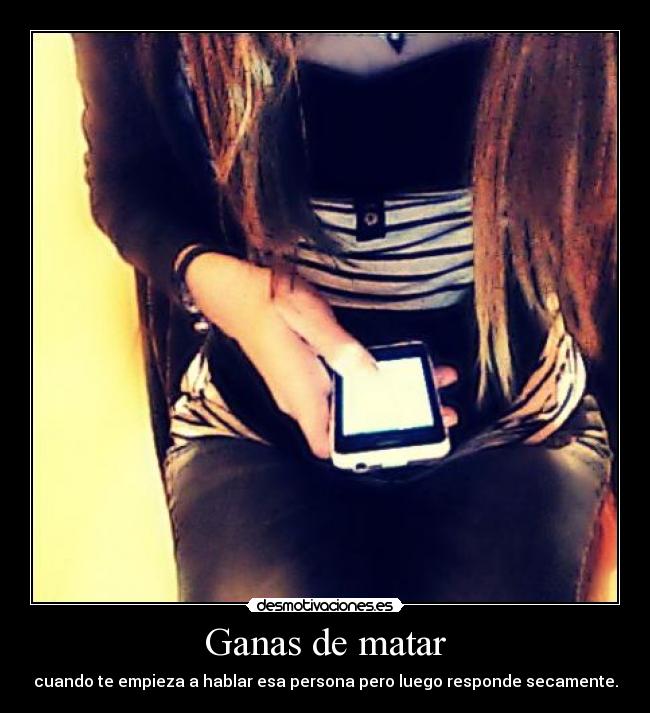 Ganas de matar - 
