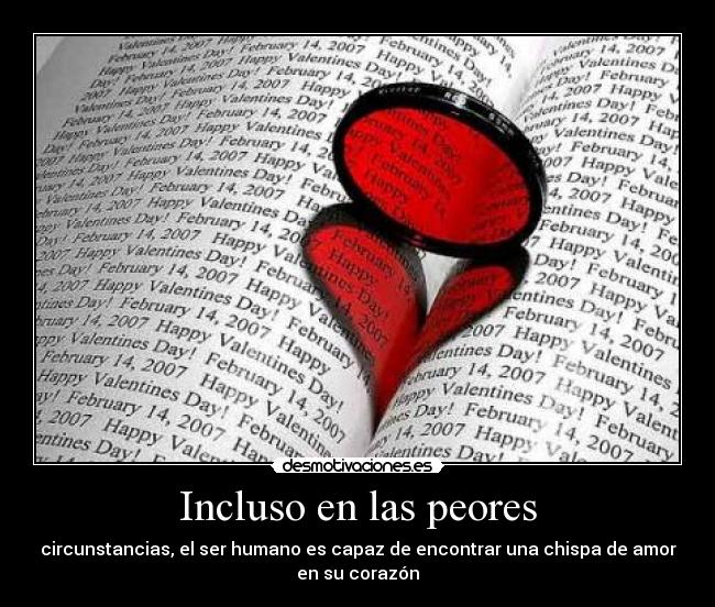 Incluso en las peores - 