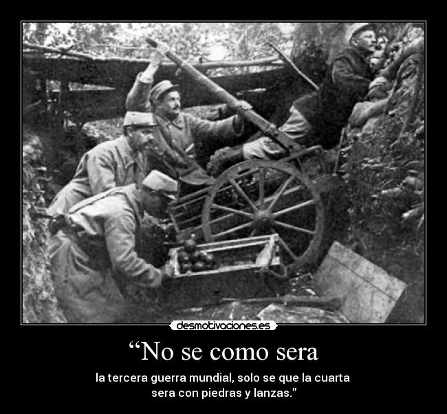 “No se como sera -