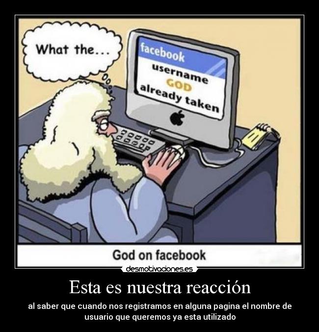 Esta es nuestra reacción -