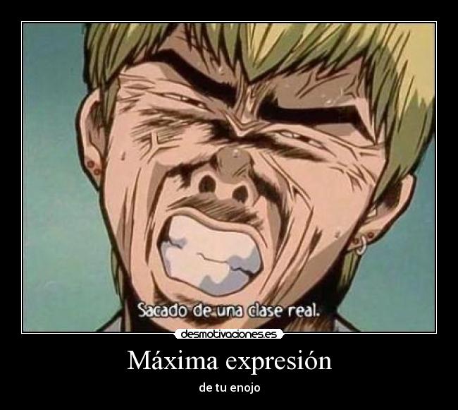 carteles maxima expresion enojo desmotivaciones