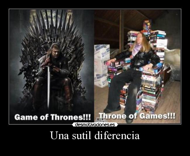 Una sutil diferencia -