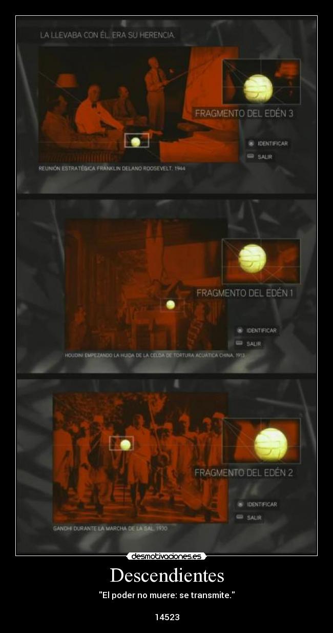 Descendientes - El poder no muere: se transmite.
14523