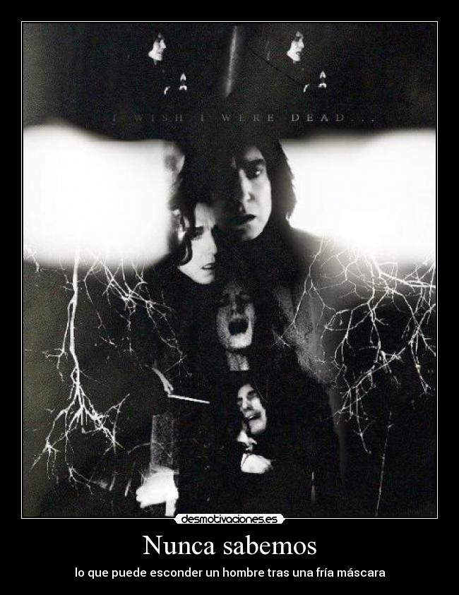 Nunca sabemos - lo que puede esconder un hombre tras una fría máscara