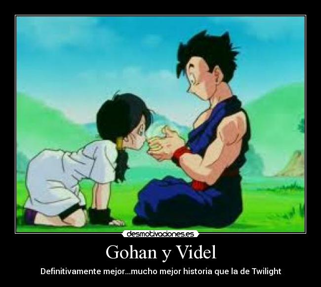 Gohan y Videl -