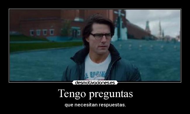 carteles ghost protocol preguntas repuestas desmotivaciones