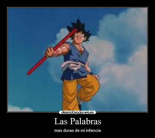 carteles goku dragon ball desmotivaciones