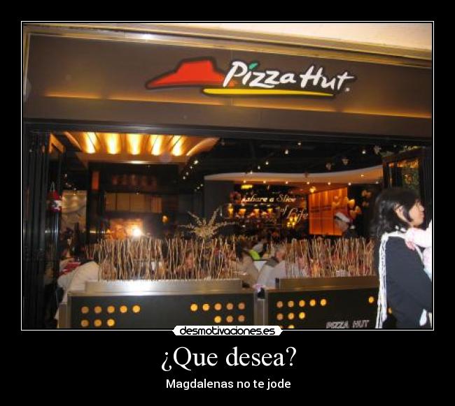 carteles llaman una pizzahut preguntan desmotivaciones
