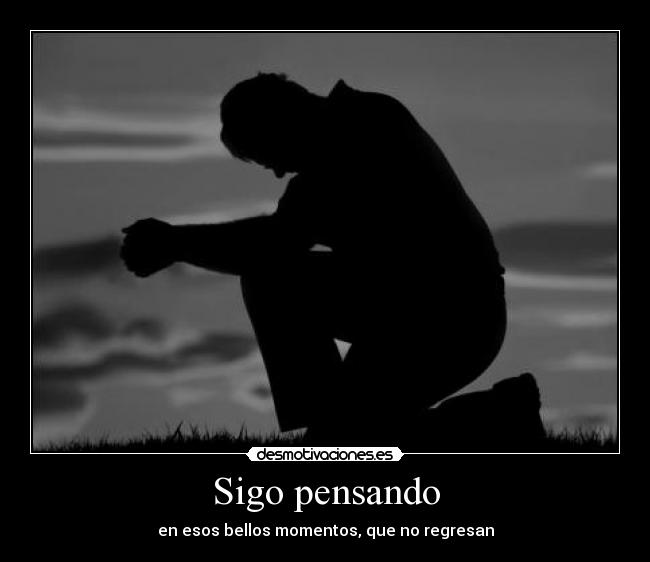 hombre solo pensando