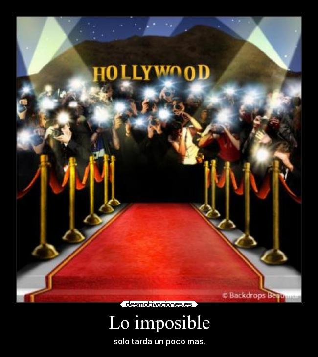 Lo imposible -