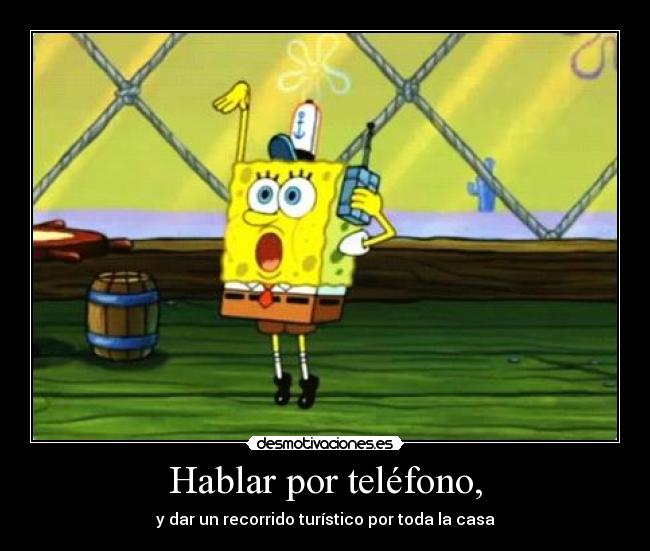 Hablar por teléfono, - 