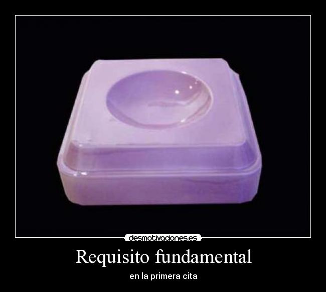 Requisito fundamental -