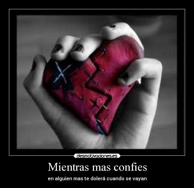 carteles corazon roto desmotivaciones