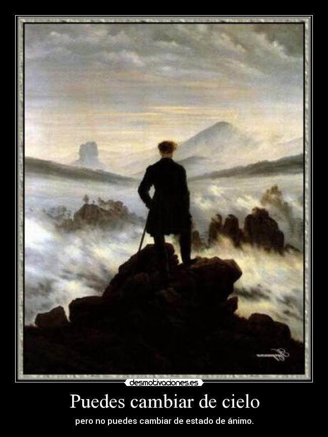 Puedes cambiar de cielo -