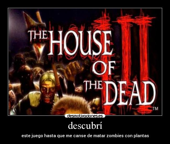 descubrí - este juego hasta que me canse de matar zombies con plantas