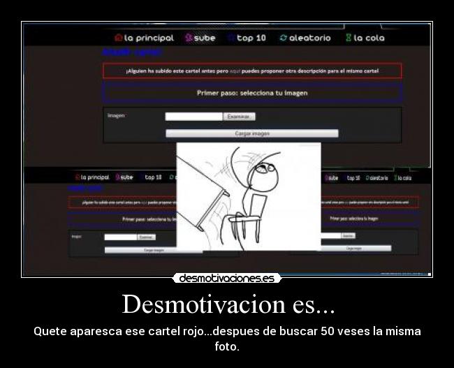Desmotivacion es... -