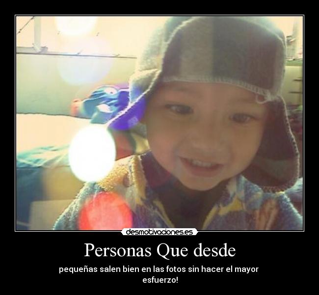 Personas Que desde - 