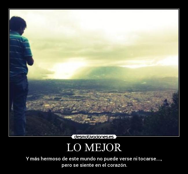 LO MEJOR -