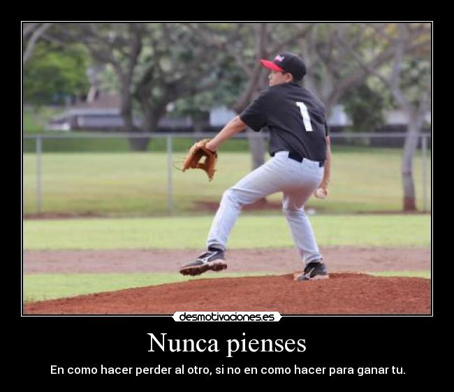 Nunca pienses - 