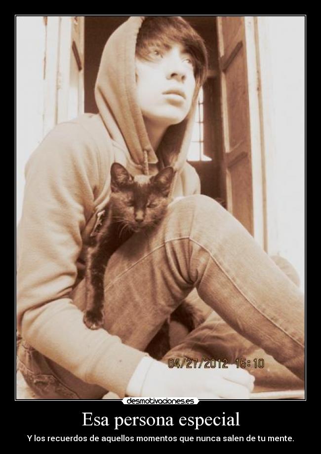 Esa persona especial -