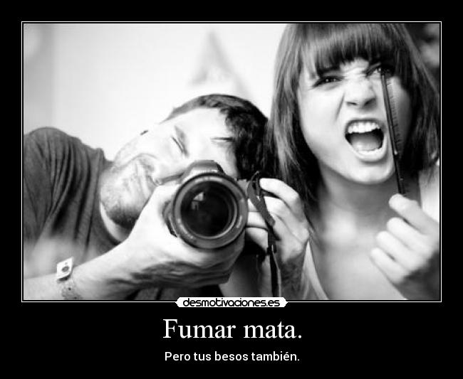 carteles besos desmotivaciones