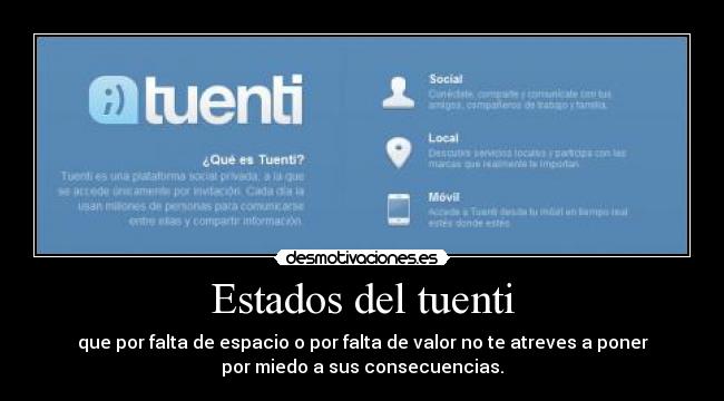 Estados del tuenti -