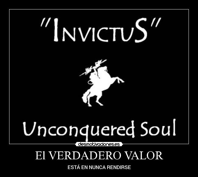 El VERDADERO VALOR - ESTÁ EN NUNCA RENDIRSE