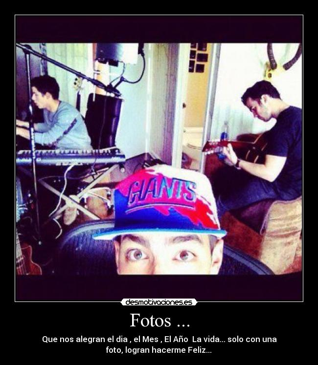 Fotos ... - Que nos alegran el dia , el Mes , El Año♥ La vida... solo con una
foto, logran hacerme Feliz...♥