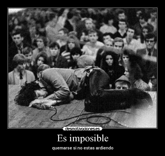 Es imposible -