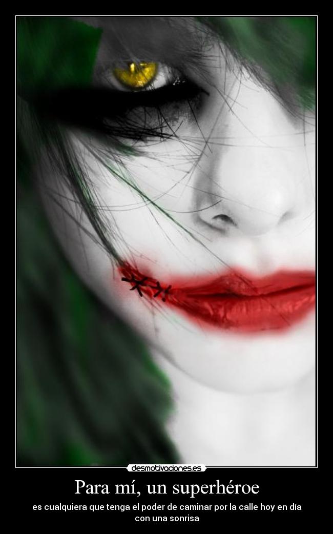 Para mí, un superhéroe -