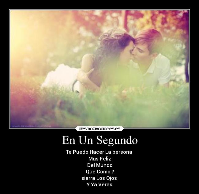 En Un Segundo - 
