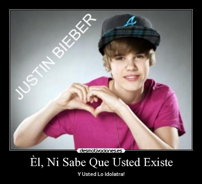 carteles justin bieber desmotivaciones