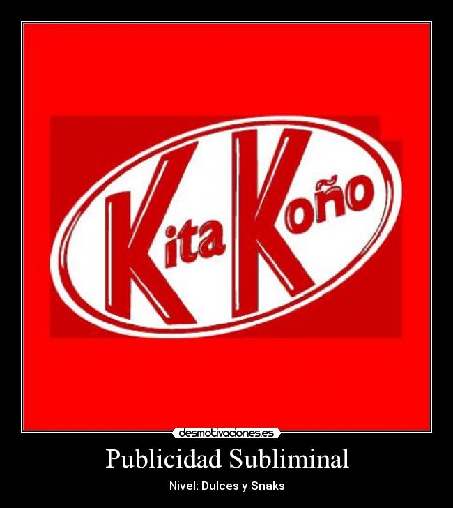 Publicidad Subliminal - Nivel: Dulces y Snaks