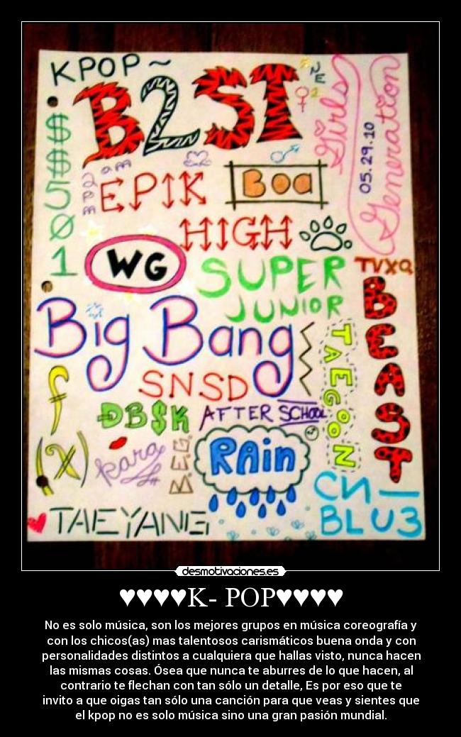 ♥♥♥♥K- POP♥♥♥♥ -